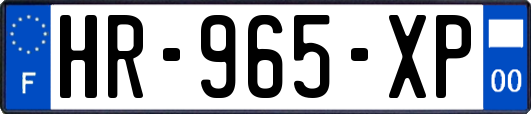 HR-965-XP