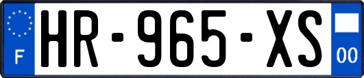 HR-965-XS