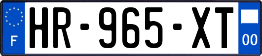 HR-965-XT