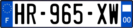 HR-965-XW