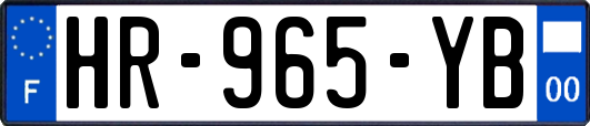 HR-965-YB