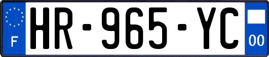 HR-965-YC