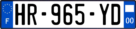 HR-965-YD