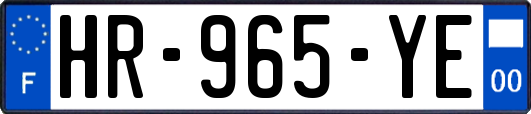 HR-965-YE