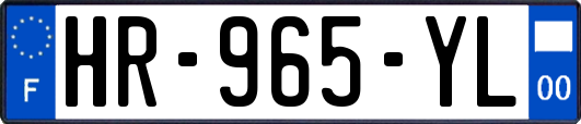 HR-965-YL