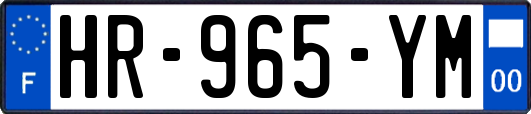 HR-965-YM