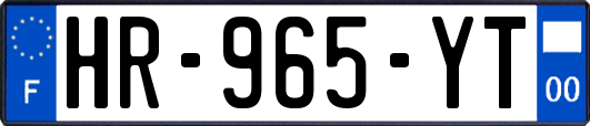 HR-965-YT