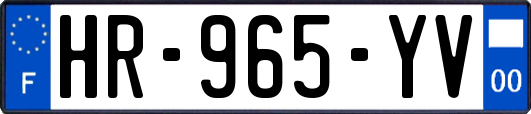 HR-965-YV
