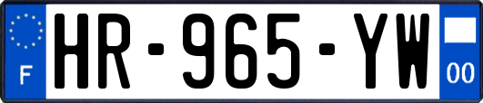HR-965-YW