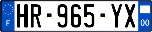 HR-965-YX