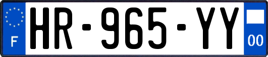 HR-965-YY
