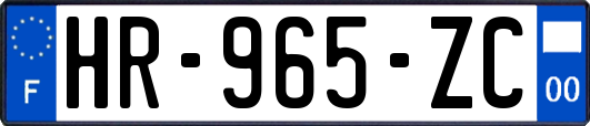 HR-965-ZC