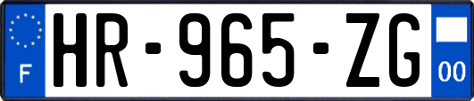 HR-965-ZG