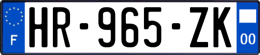 HR-965-ZK