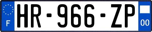 HR-966-ZP