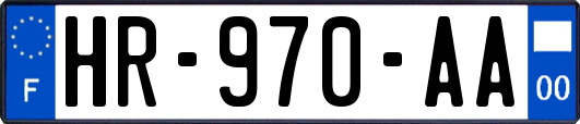 HR-970-AA