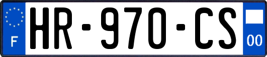 HR-970-CS