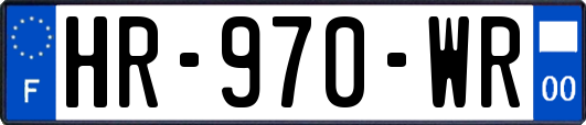 HR-970-WR