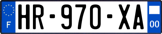 HR-970-XA