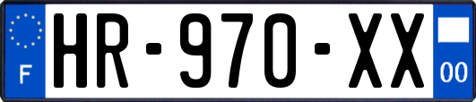HR-970-XX