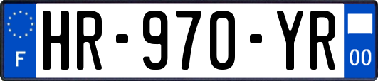 HR-970-YR