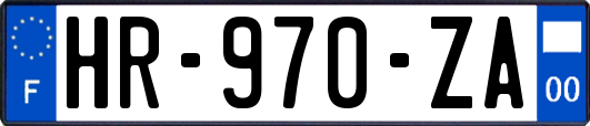 HR-970-ZA