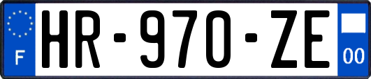 HR-970-ZE