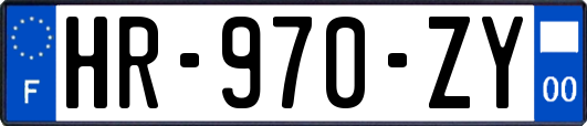 HR-970-ZY