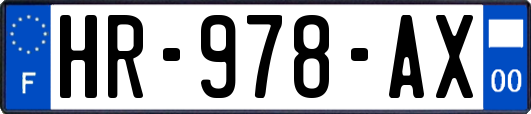 HR-978-AX