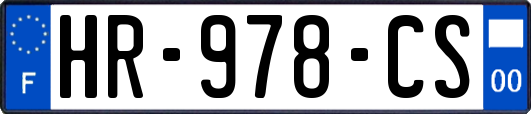 HR-978-CS