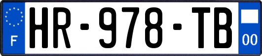 HR-978-TB