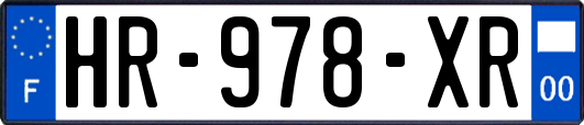 HR-978-XR