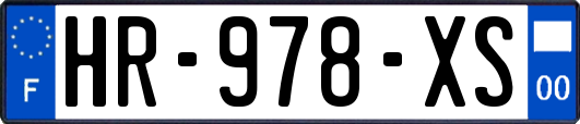 HR-978-XS
