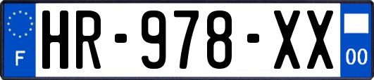 HR-978-XX