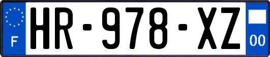 HR-978-XZ