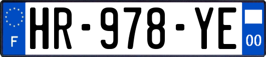 HR-978-YE