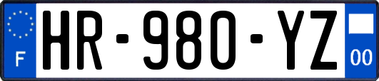 HR-980-YZ