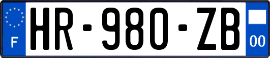 HR-980-ZB