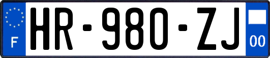 HR-980-ZJ