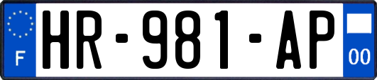 HR-981-AP
