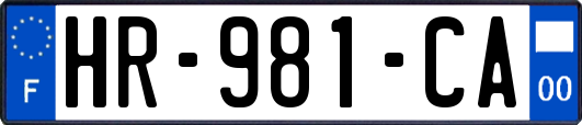HR-981-CA