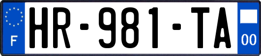 HR-981-TA