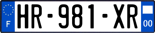 HR-981-XR