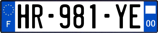 HR-981-YE