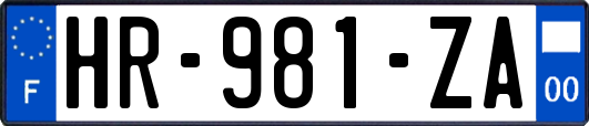 HR-981-ZA