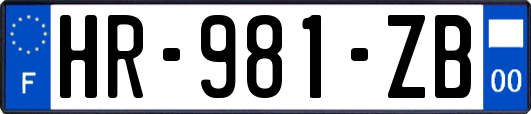 HR-981-ZB