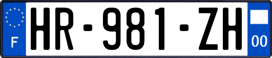 HR-981-ZH
