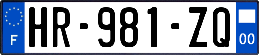HR-981-ZQ