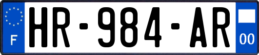 HR-984-AR