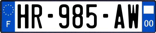 HR-985-AW